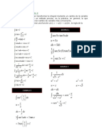 Cambio de Variable e Integral Por Partes