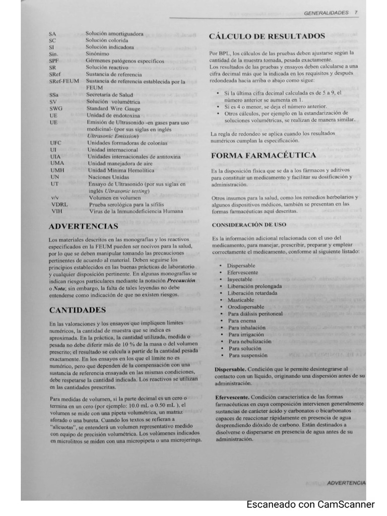 Formas Farmacéuticas PDF