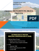 Proses Menghitung Biaya