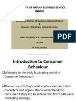 Consumer Behaviour Complete Lecture Notes-Undergrad-2022