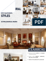 Topic 7 Basic Architectural Interior Styles PDF