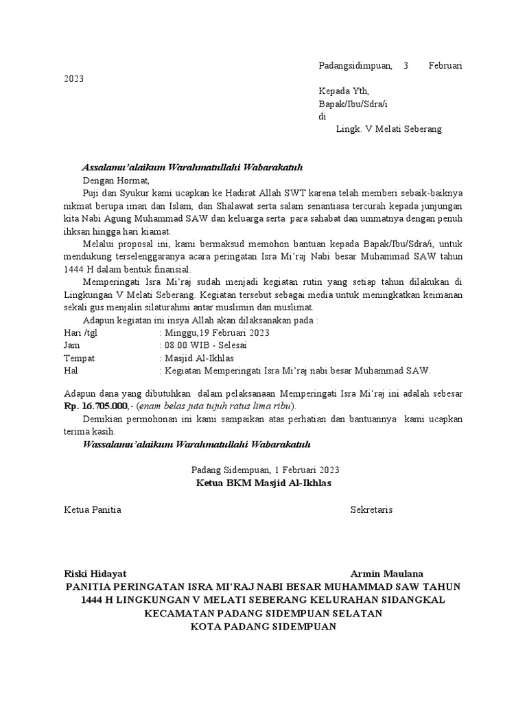 Isra Miraj MELSEB Rabu | PDF