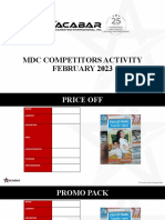 MDC Monthly Competitors Activity PPT FEBRUARY 2023 FINAL