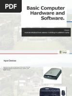 Chapter 5 - Basic Computer Hardware and Software