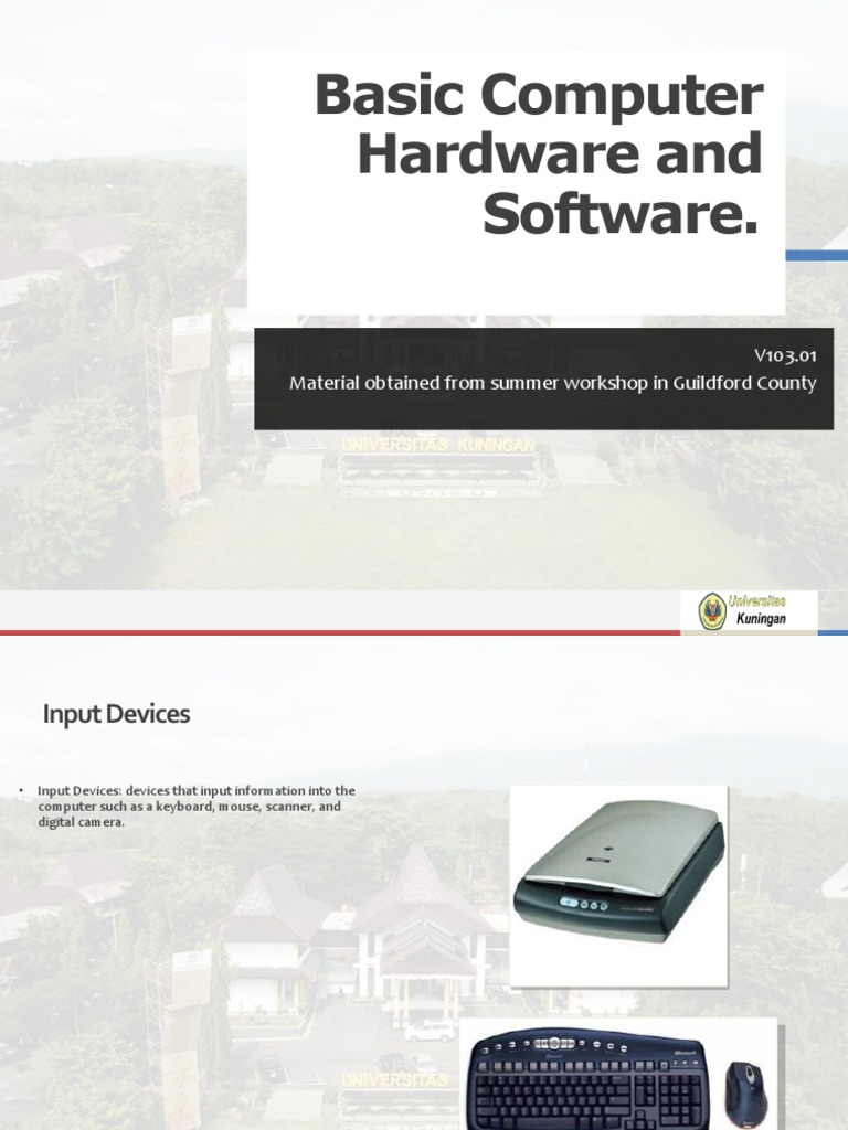 Chapter 5 - Basic Computer Hardware and Software | PDF | Computer Data ...