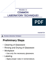 Common Laboratory Techniques