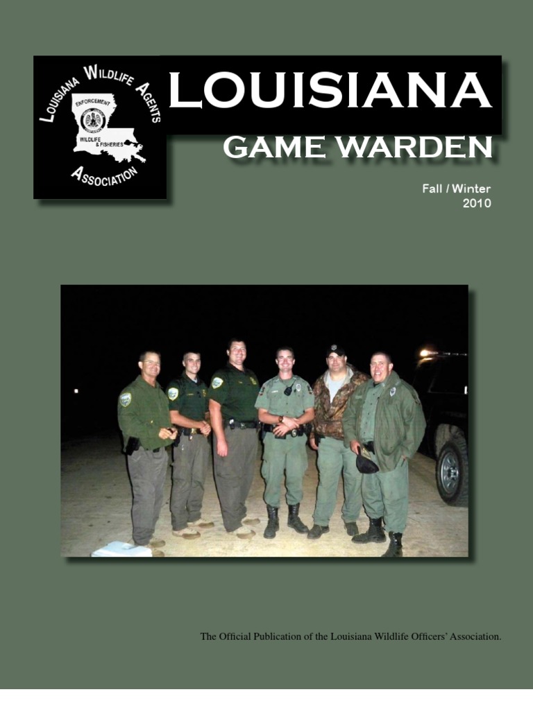 superior outdoors winnsboro la on Louisiana Game Warden Fall Winter 2010 Magazine Louisiana Transport