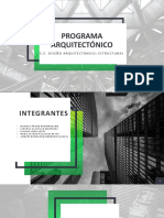 Programa Arquitectónico