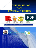 Register Risiko DAN Pemetaan Risiko