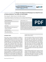 A Review of Renewable Energy Development and Planning For An Island Provinsi in Eastern Indonesia Case Study of North Maluku