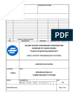 Saline Water Conversion Corporation Kingdom of Saudi Arabia Projects Engineering Department