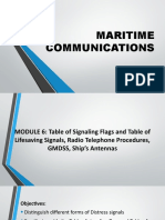 MARITIME COMMUNICATIONS