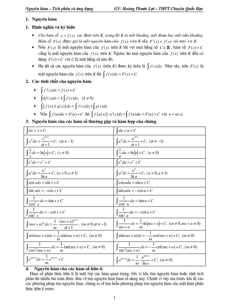 Nguyen Ham - Tich Phan | PDF