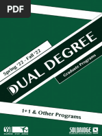 Graduate Dual Degree Program