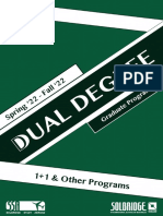 Graduate Dual Degree Program