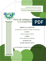 Tipos de Normas Aplicables A La Construccion