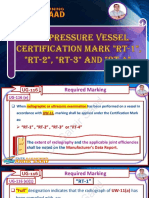 The Pressure Vessel Certification Mark As Per ASME VIII Div.1