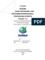 Tugas Resume Modul Bahan Ajar Chapter 11 Korupsi Anti Korupsi - Arief Nurul Firdaus - Ca221220064