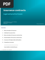 Insurance Contracts 2022 PDF