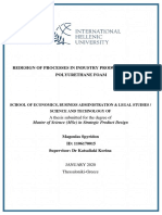 Redesign of Processes in Industry Producing Flexible Polyurethane Foam