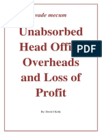$ .0 Unabsorbed Head Office Very Important Article