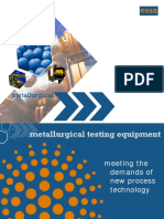 Metallurgical Testing Equipment for Mining Processes