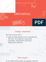 Derivatives Learning Competencies