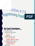 ProgrammingLectures7 9