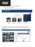 New Student Portal Now Available | PDF