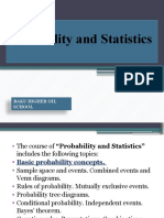 1 - BBA - Probability and Statistics - Week-1