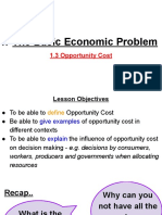 1.3 L3 Opportunity Cost