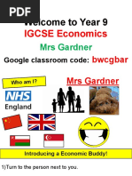 1.1 L1 Welcome To IGCSE Economics Class 09ECO2.23