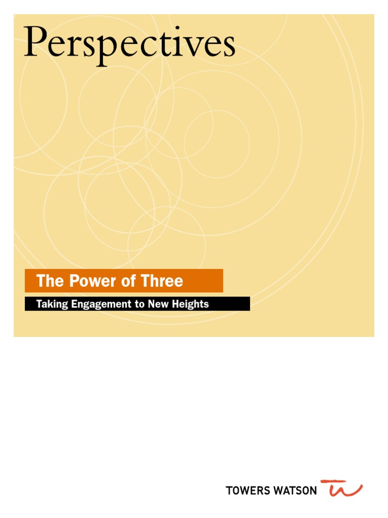 towers-watson-employee-survey-power-of-three-pdf-employment