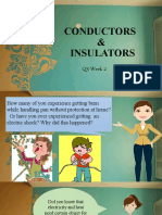 CONDUCTORS and INSULATORS