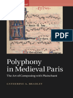 (Music in Context) Catherine A. Bradley - Polyphony in Medieval Paris - The Art of Composing With Plainchant-Cambridge University Press (2018) - Min