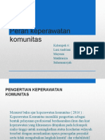 Peran Keperawatan Komunitas klp6