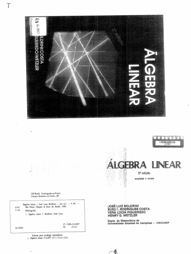  lgebra linear pdf
