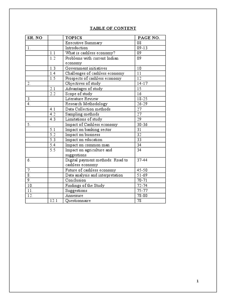 An Analysis Of The Impact Of India S Transition To A Cashless Economy