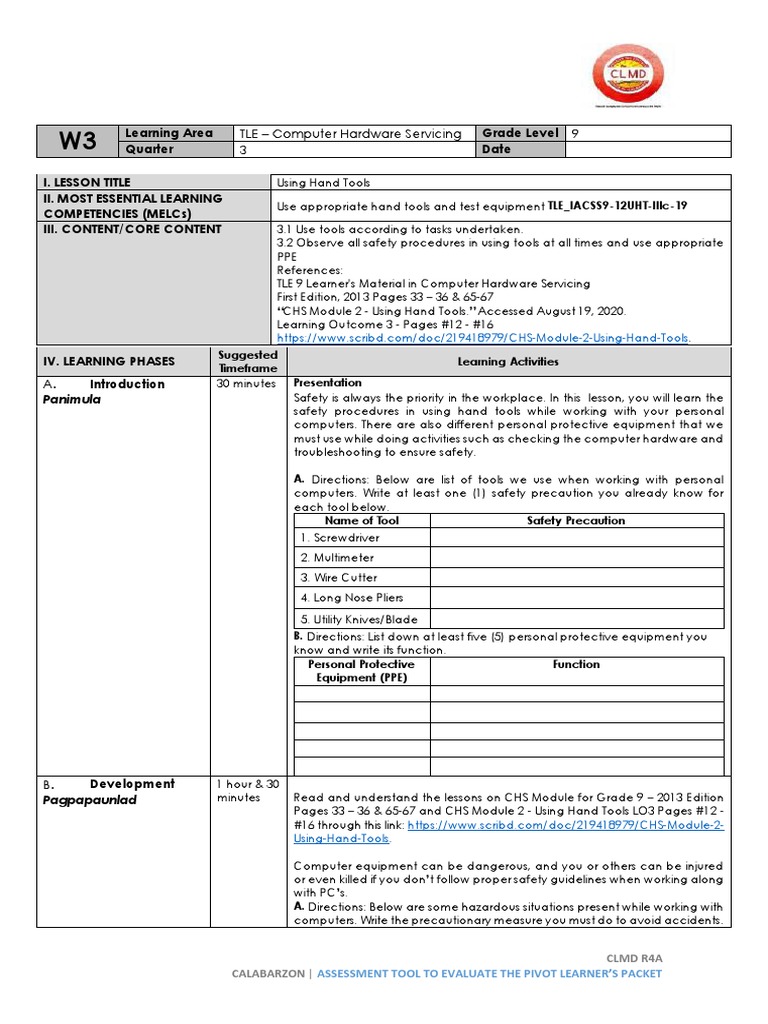 PPE Guidelines for Computer Servicing | PDF | Personal Protective ...