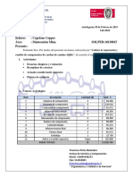 Propuesta Ecónomica Reparacion CARDAN PDF