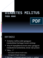 DIABETES MILITUS Type I Anak - Kuliah 23des2009