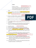 Lecture 3 tutorial feedback on common law property concepts