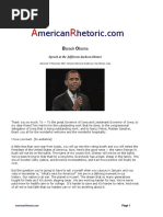 Barack Obama - Jefferson-Jackson Dinner