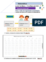 Cuadernillo Repaso Matemàticas 3°