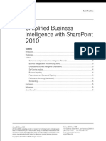 Business Intelligence With Sharepoint 2010