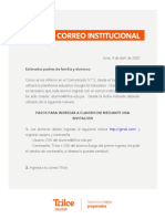 Manual Correo Trilce y Acceso Classroom