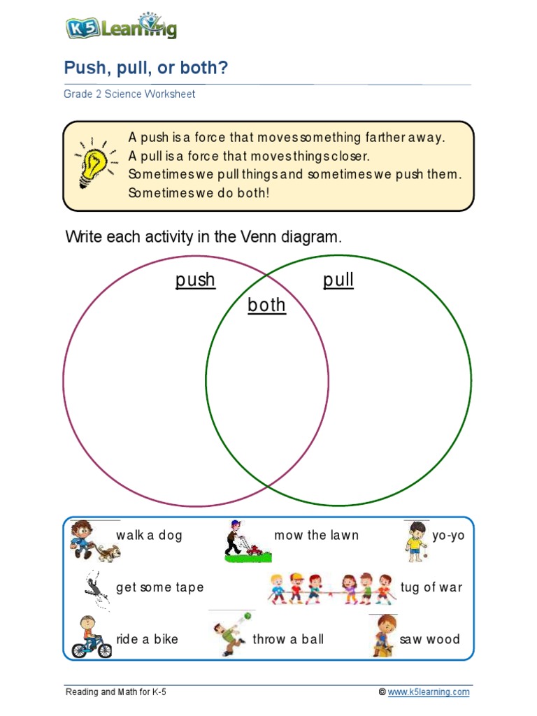 Grade 2 Push Pull Forces A PDF