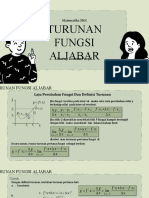 Turunan Fungsi Aljabar