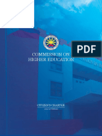 CHED Citizen's Charter 2022