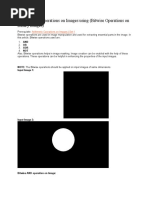 Arithmetic Operations On Images Using (Bitwise Operations On Binary Images)